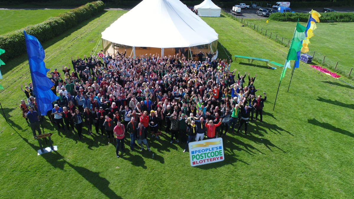 Team Day 2019 Aerial