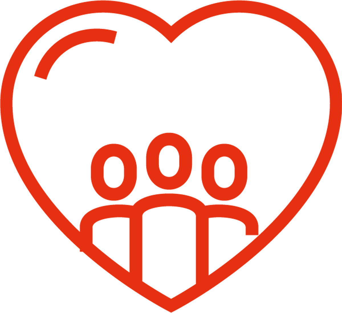 Heart Orange